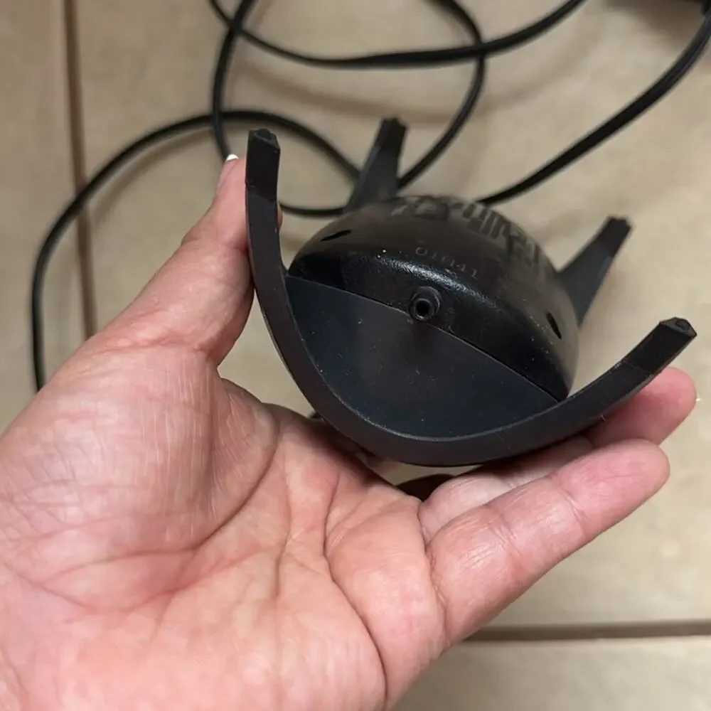 Tetra Whisper Air Pump for 10 - 30 Gallon Fish Tanks, Dome Shape Black Quiet